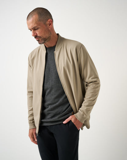 Stretchknit Bomber Jacket