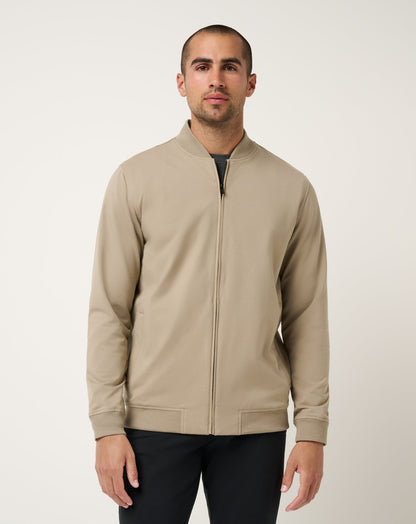 Stretchknit Bomber Jacket