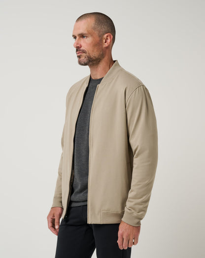 Stretchknit Bomber Jacket