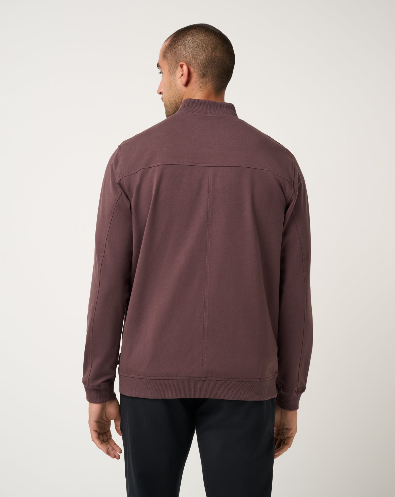 Stretchknit Bomber Jacket