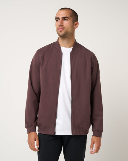 Stretchknit Bomber Jacket