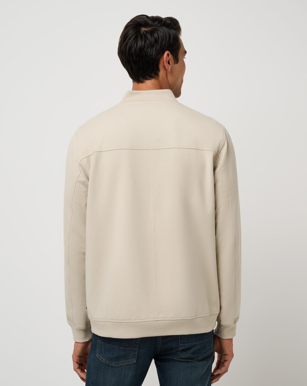 Stretchknit Bomber Jacket