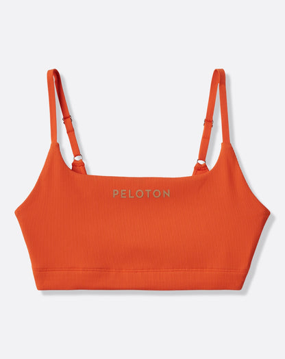 Ablaze Ribbed Bra Top