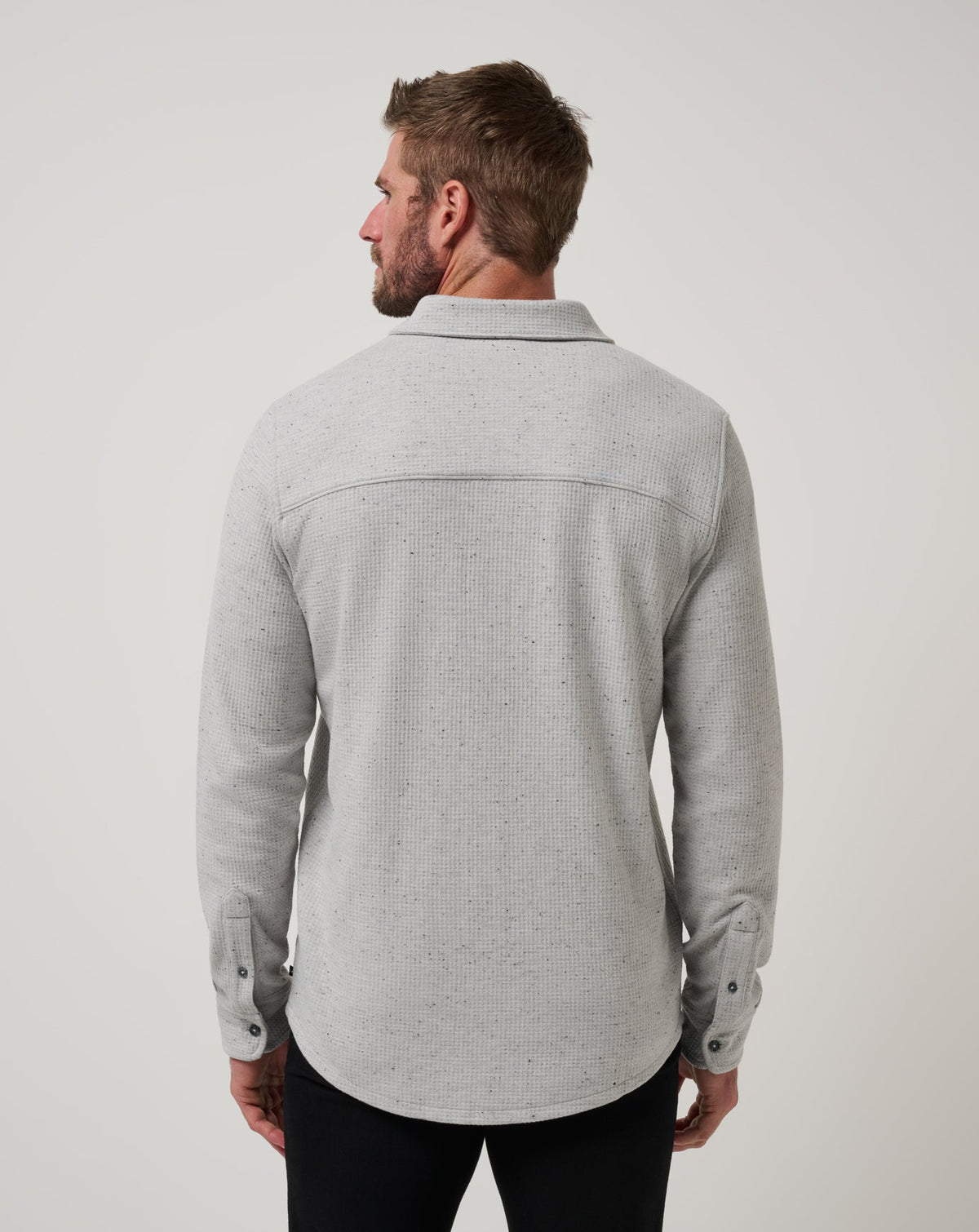 Cloud Waffle Shirt Jacket