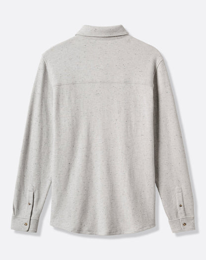 Cloud Waffle Shirt Jacket