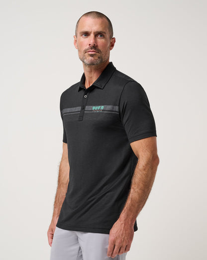 Featherweight Chest Stripe Polo