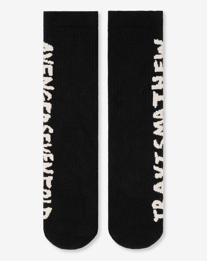 So Far Away Crew Sock