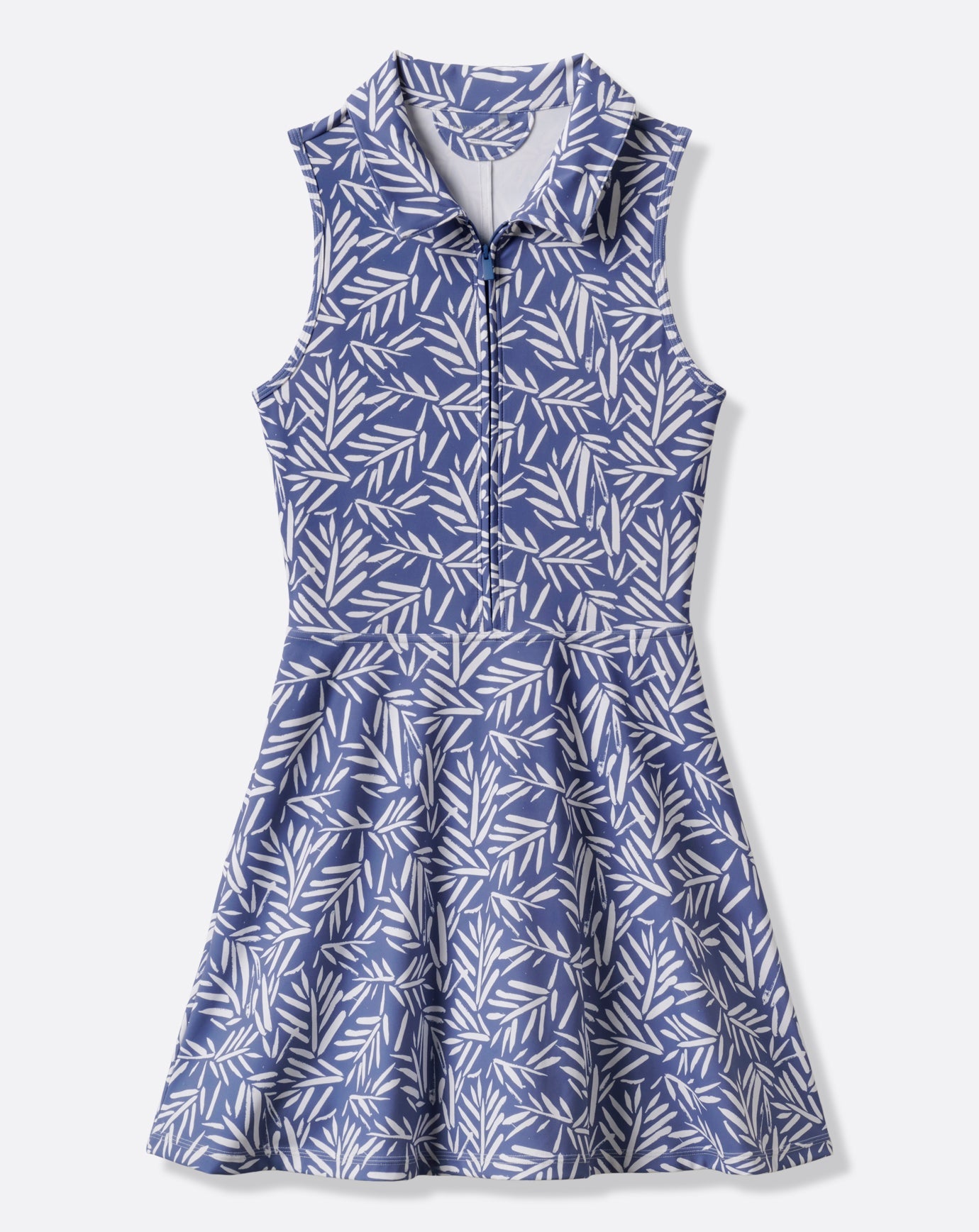 Moveknit Printed Sleeveless Zip Dress 2.0