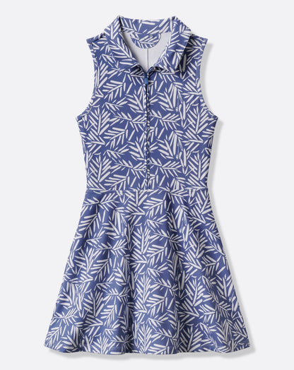 Moveknit Printed Sleeveless Zip Dress 2.0
