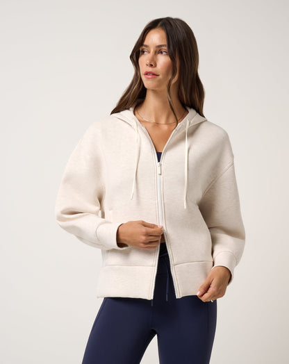 Cloudscape Zip Hood