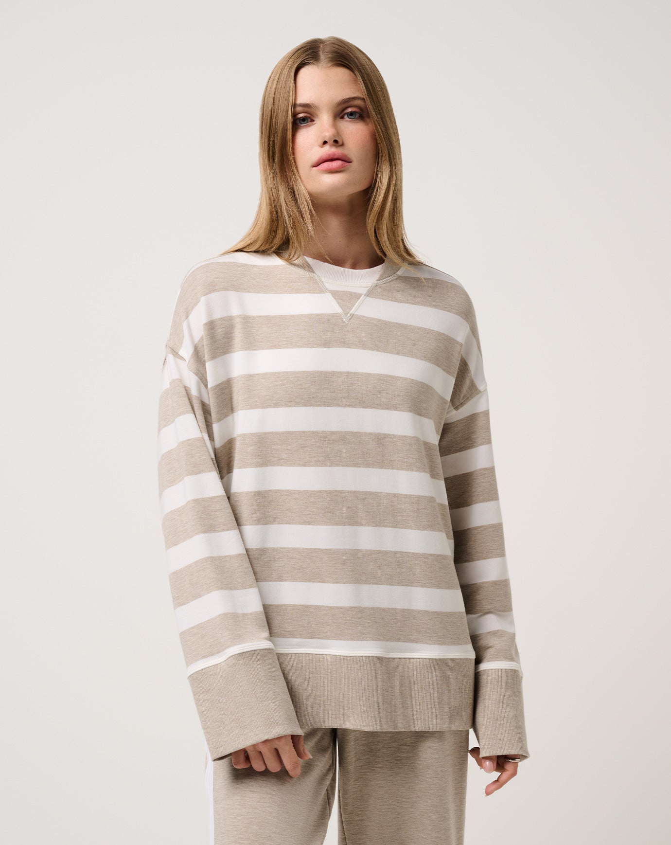 Cloud Terry Varsity Pullover