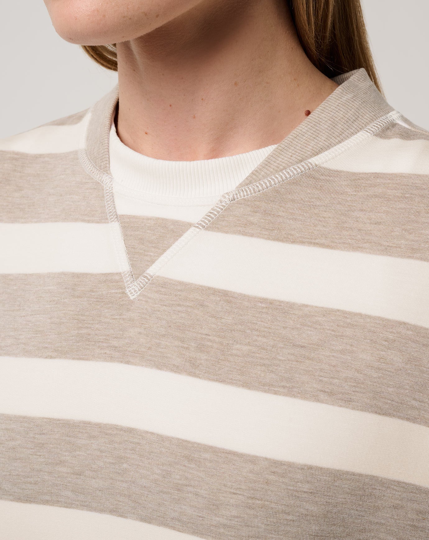 Cloud Terry Varsity Pullover