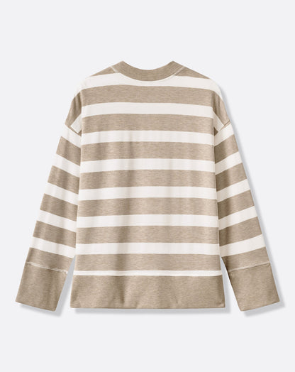 Cloud Terry Varsity Pullover