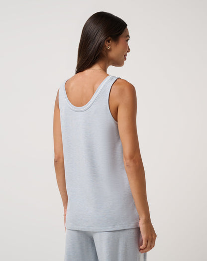 Cloud Terry Varsity Top