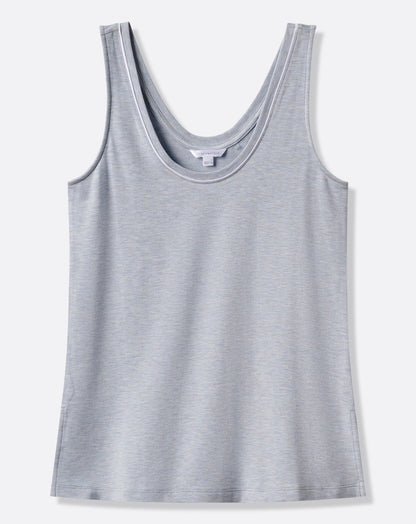 Cloud Terry Varsity Top