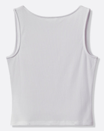 Cloud Rib Square Neck Tank