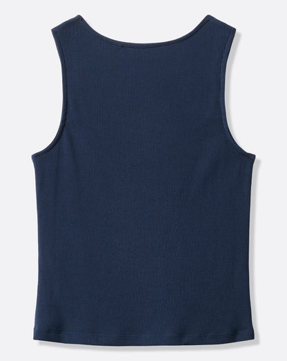 Cloud Rib Square Neck Tank