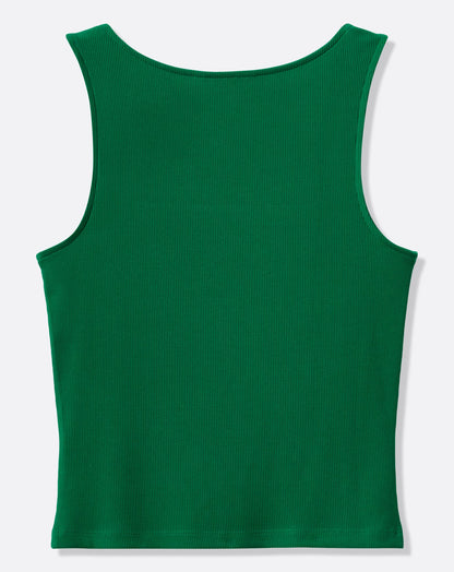 Cloud Rib Square Neck Tank