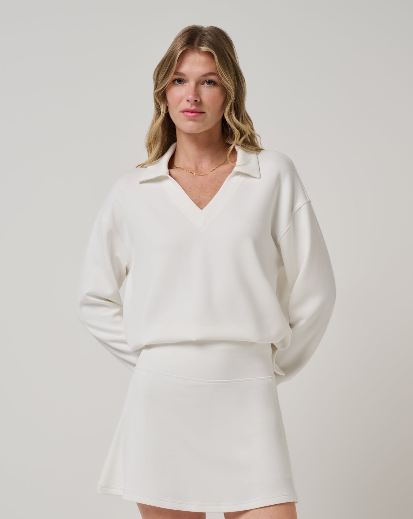 Skyloft Soft Vneck Pullover