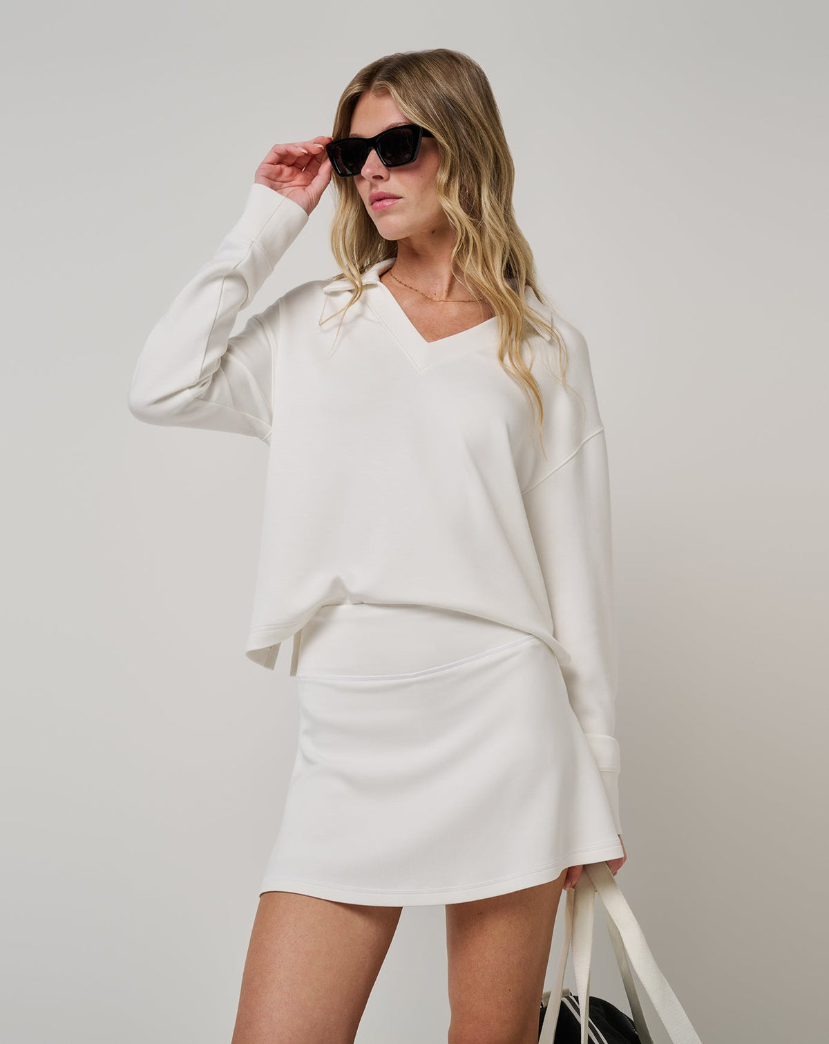 Skyloft Soft Vneck Pullover