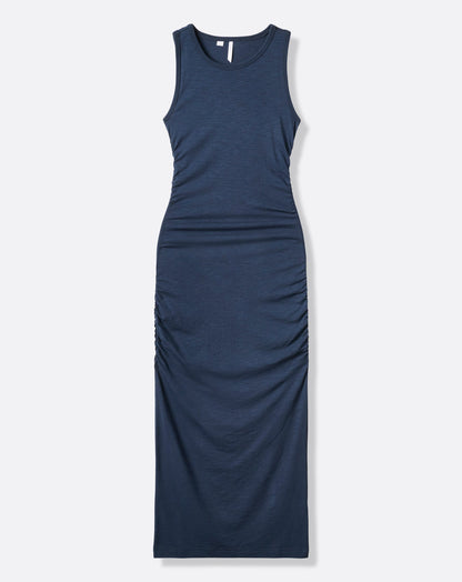 Cloud Jersey Ruched Midi Dress