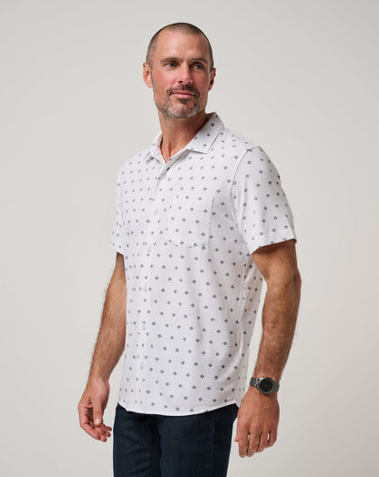 Comfortknit Swing Button-Up