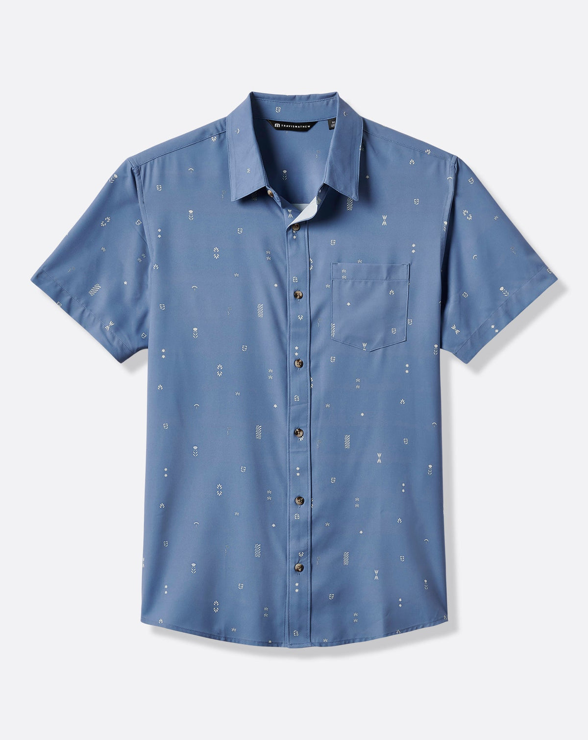 Techwoven Waves Button-Up