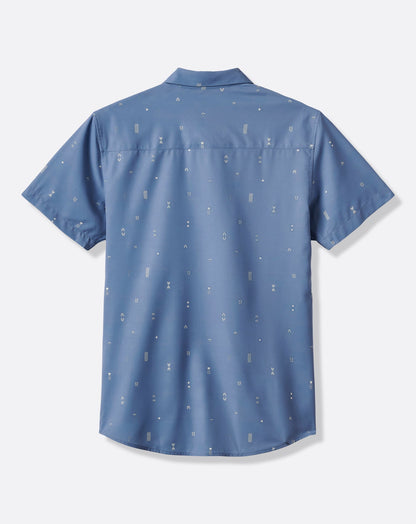Techwoven Waves Button-Up