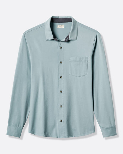 Comfortknit TM Social Club Button-Up