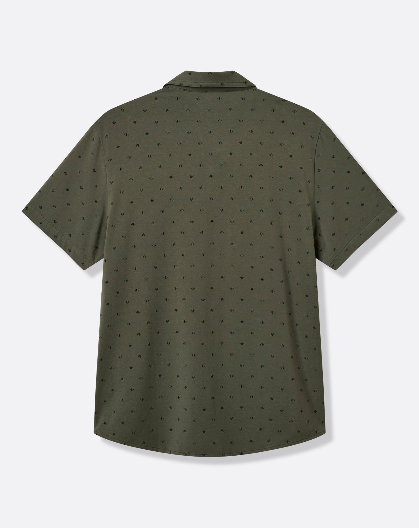 Comfortknit Geo Button-Up