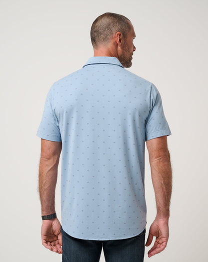 Comfortknit Geo Button-Up
