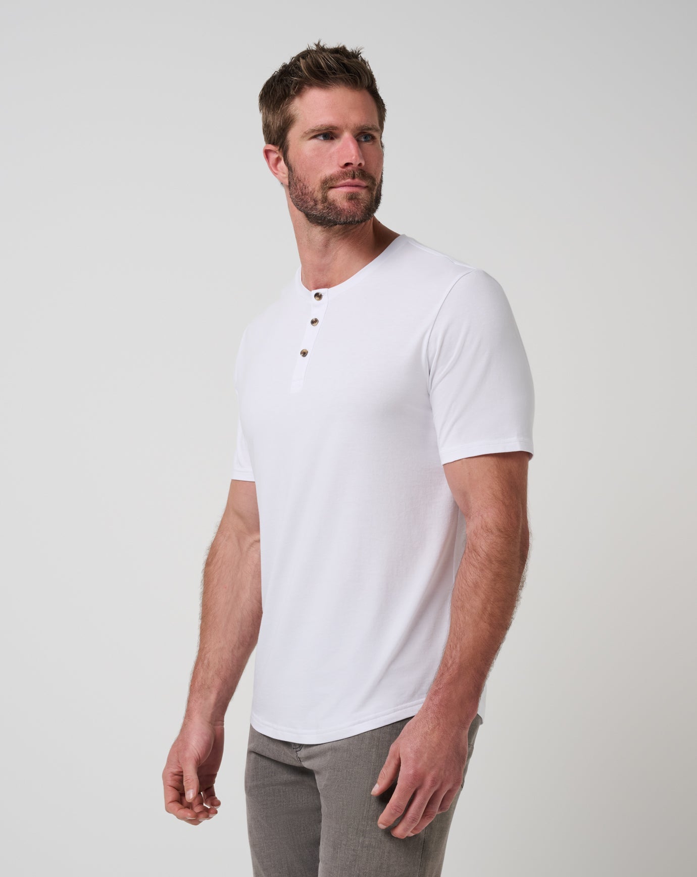 Cloud Henley Tee