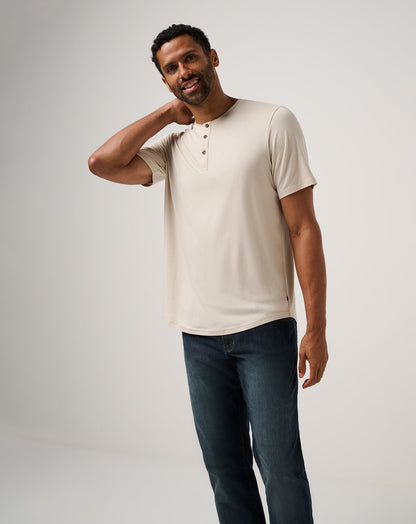 Cloud Henley Tee