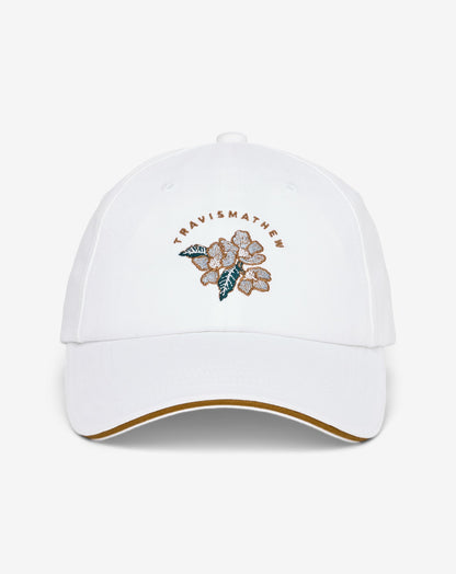 Floral Twisted Ivy Adjustable Hat