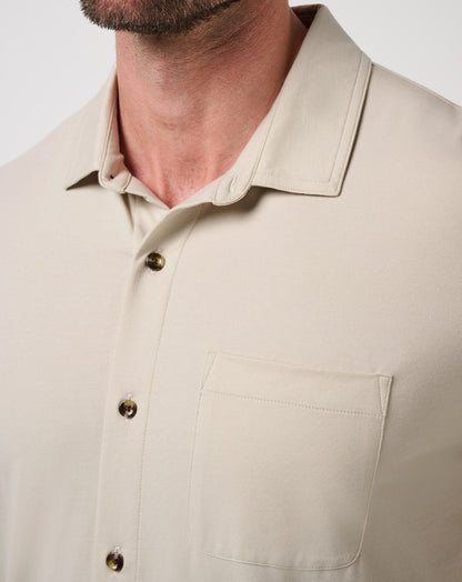 Comfortknit Beach Club Button-Up
