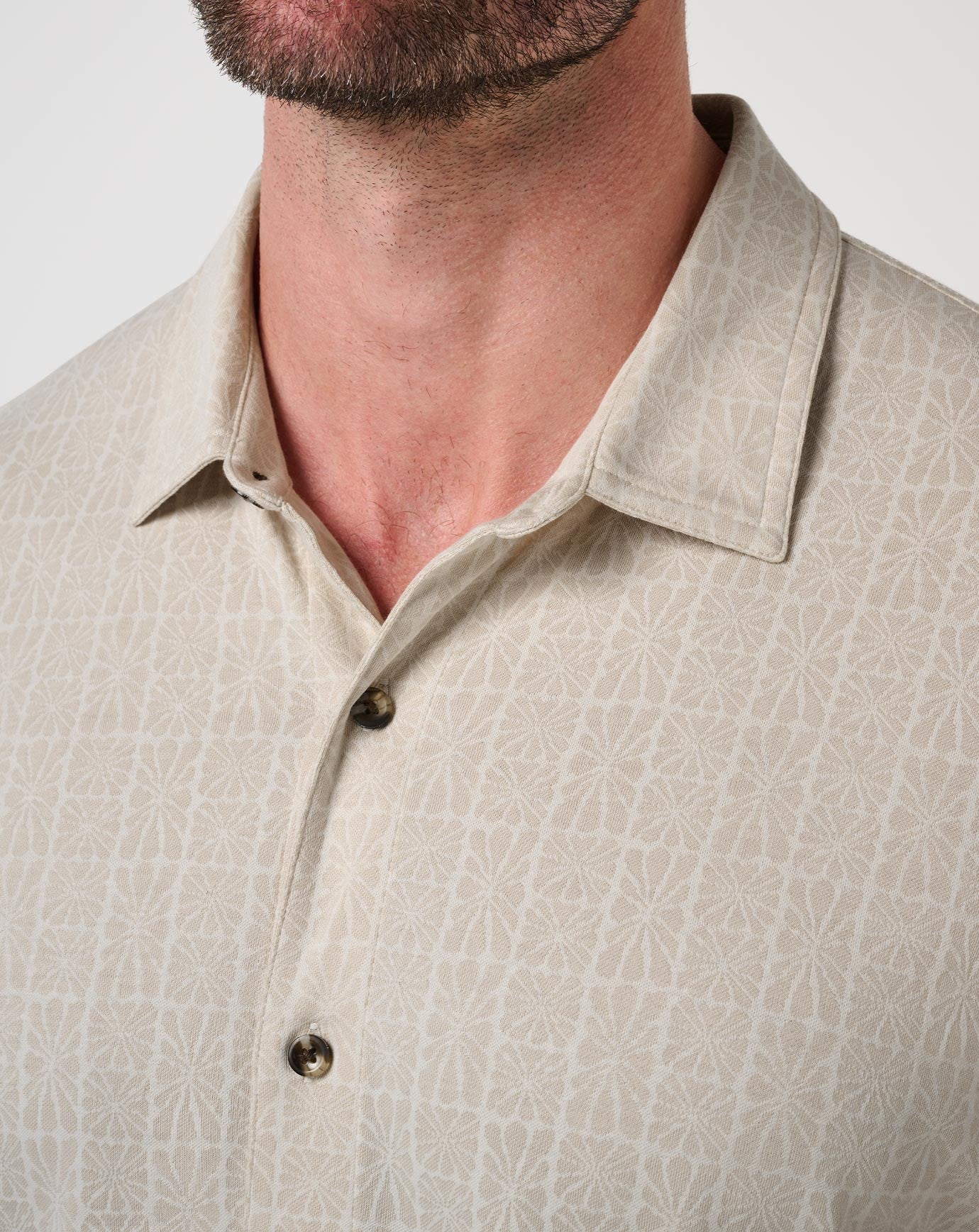 Cabana Jacquard Button-Up