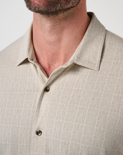 Cabana Jacquard Button-Up