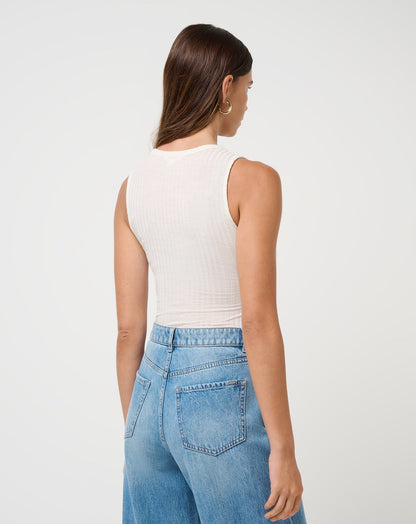 Cloud Modal Rib U-Neck Tank