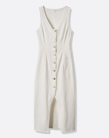 Everyday Nomad Button Front Midi Dress
