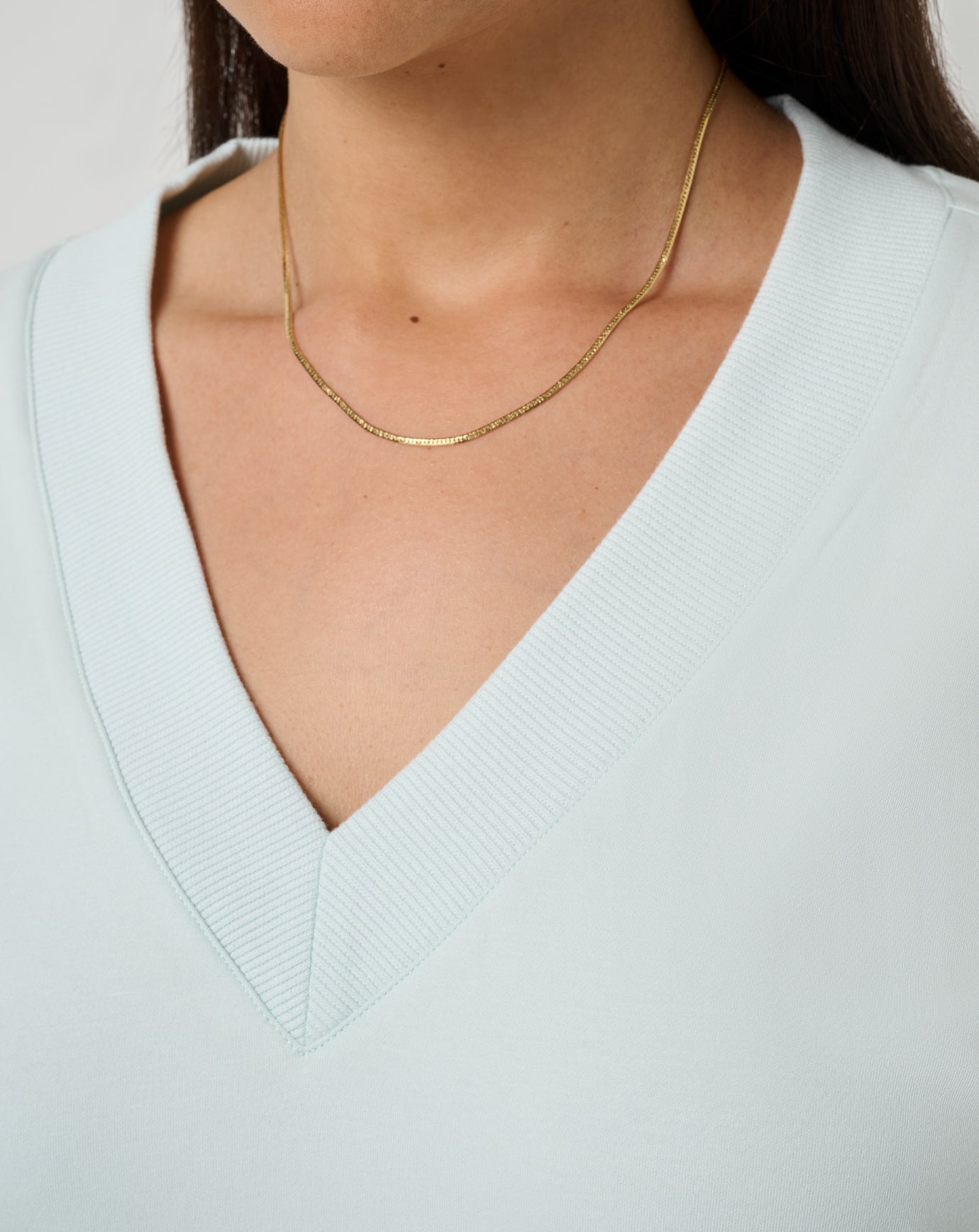 Cloud Fleece V Neck Pullover