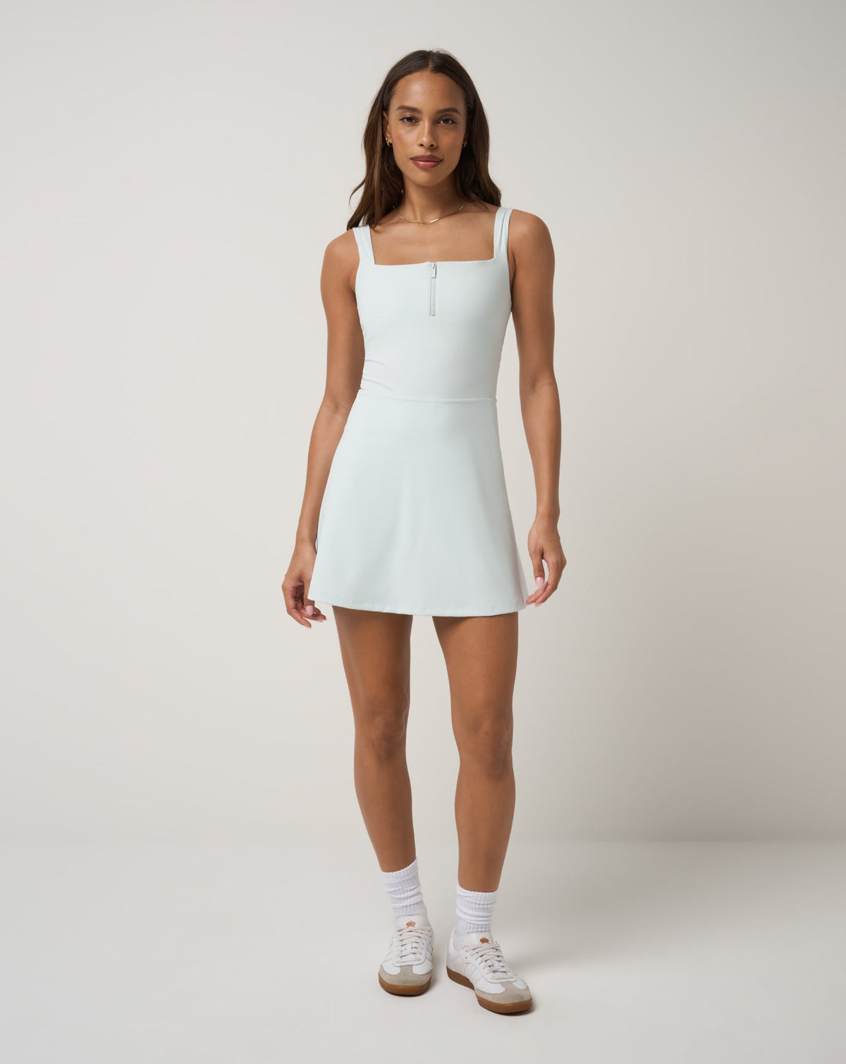 Moveknit Tank Zip Dress