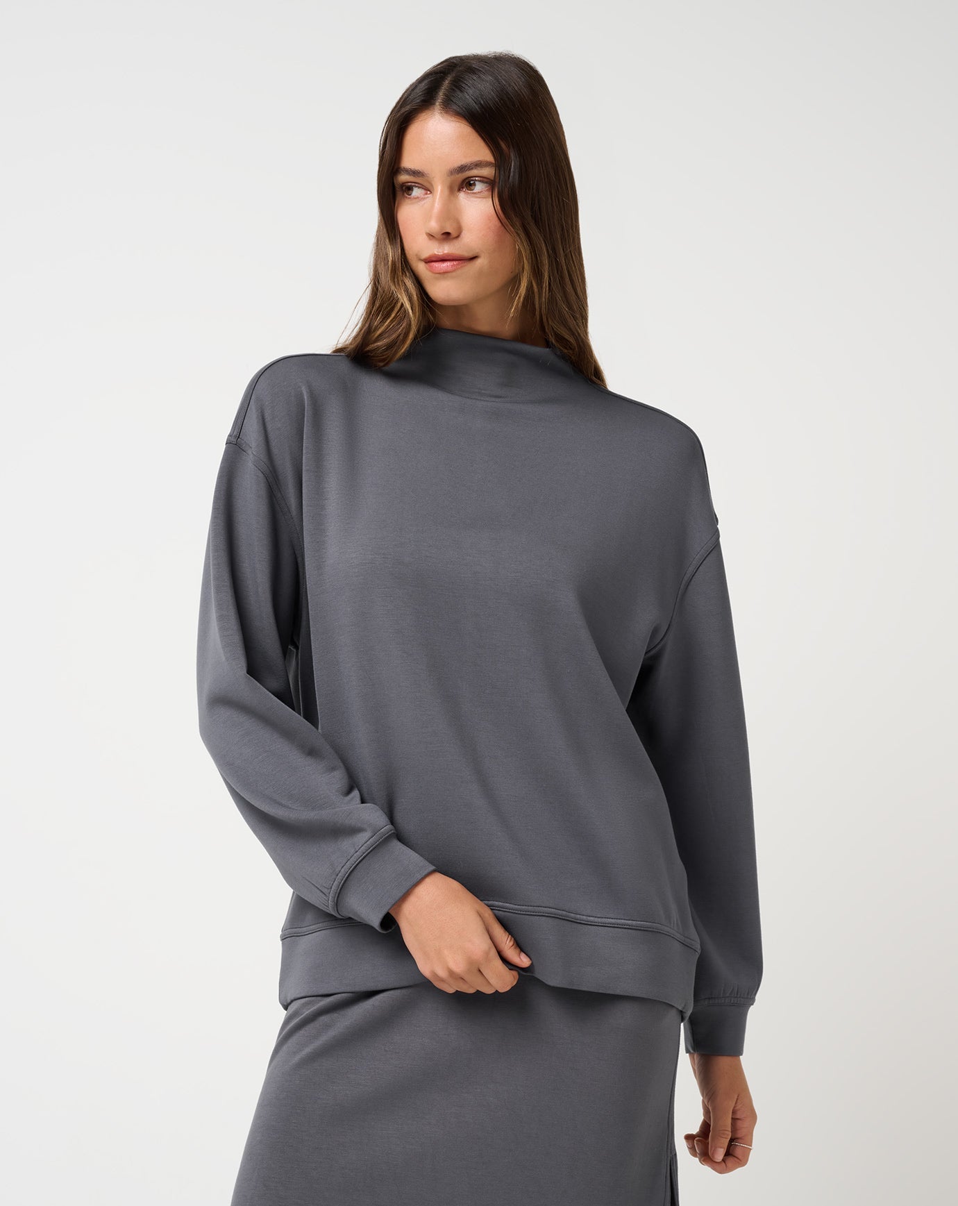 Skyloft Soft Funnel Neck Pullover