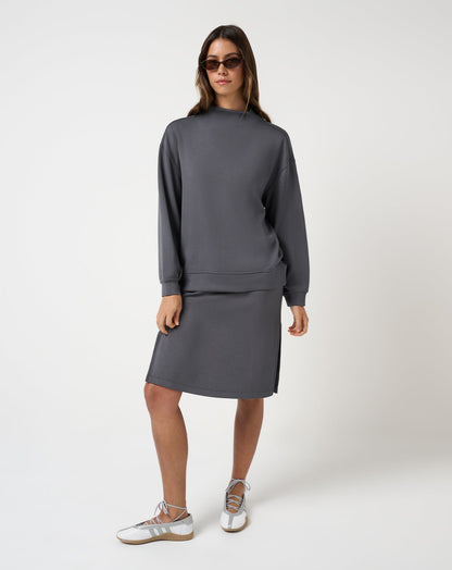 Skyloft Soft Funnel Neck Pullover