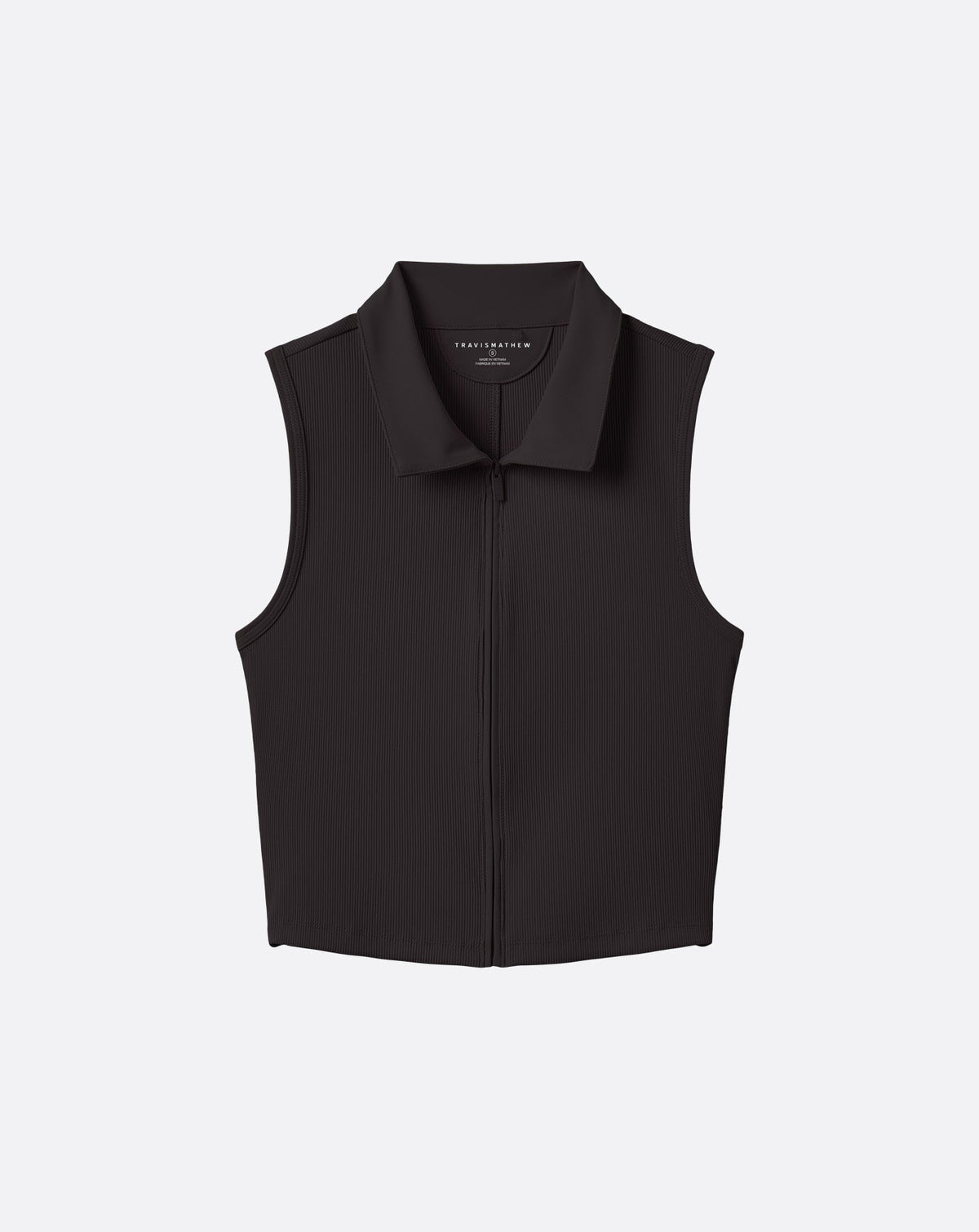 Moveknit Rib Zip Polo