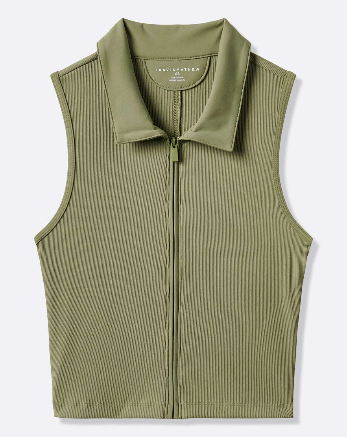 Moveknit Rib Zip Polo
