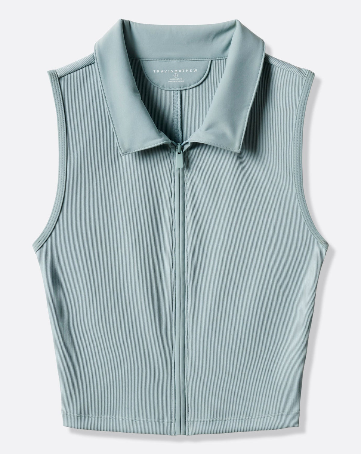 Moveknit Rib Zip Polo