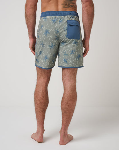 Ocean Opulence Boardshort 18In