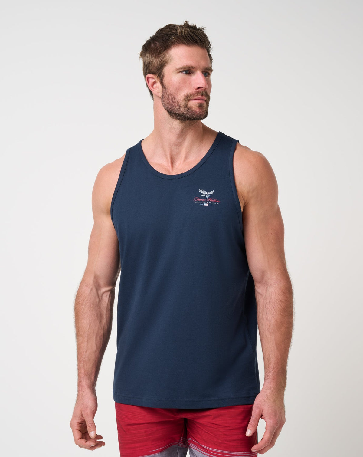 Red White BBQ Tank
