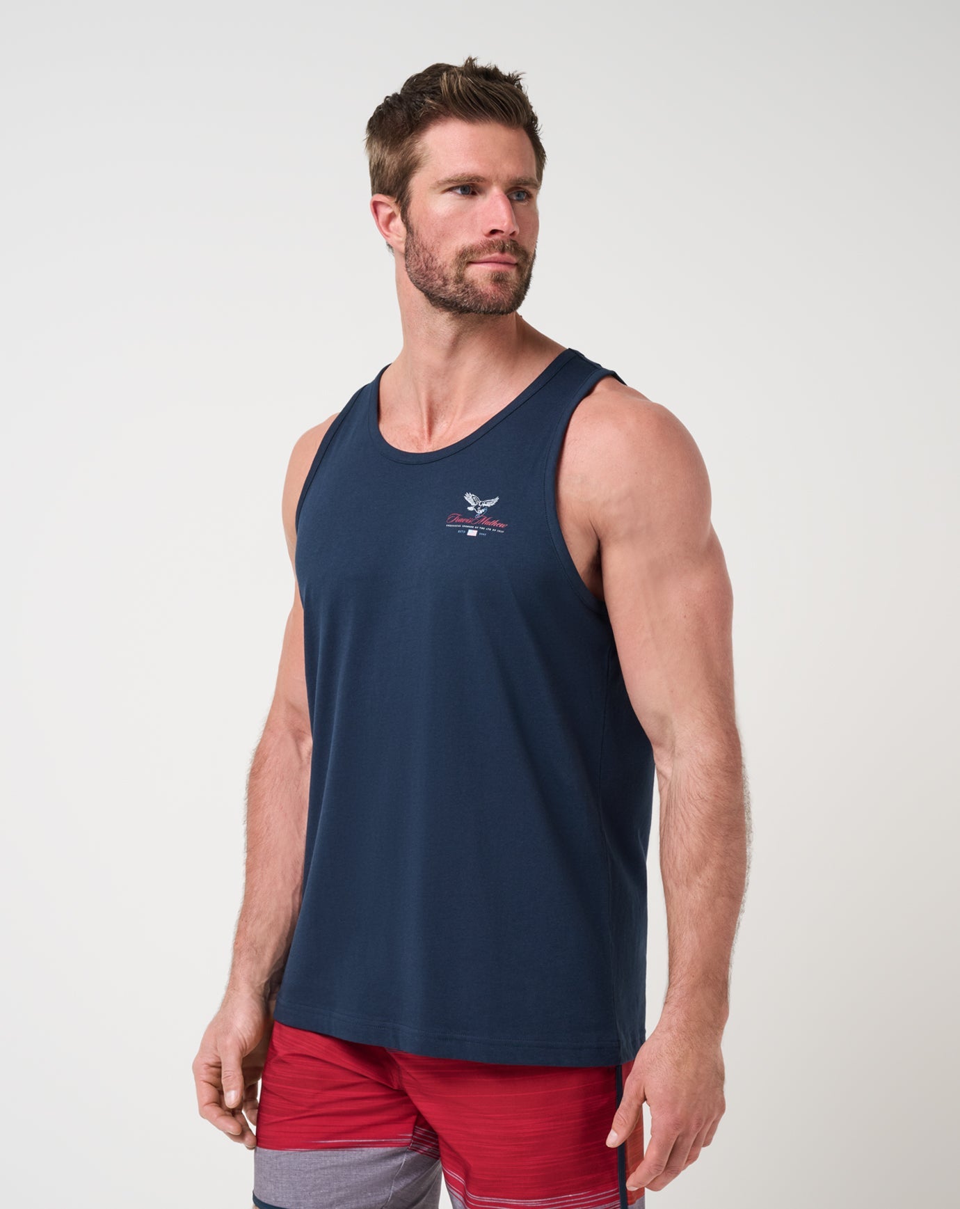 Red White BBQ Tank