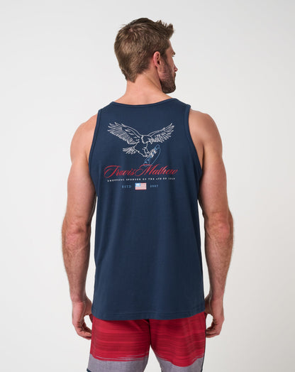 Red White BBQ Tank